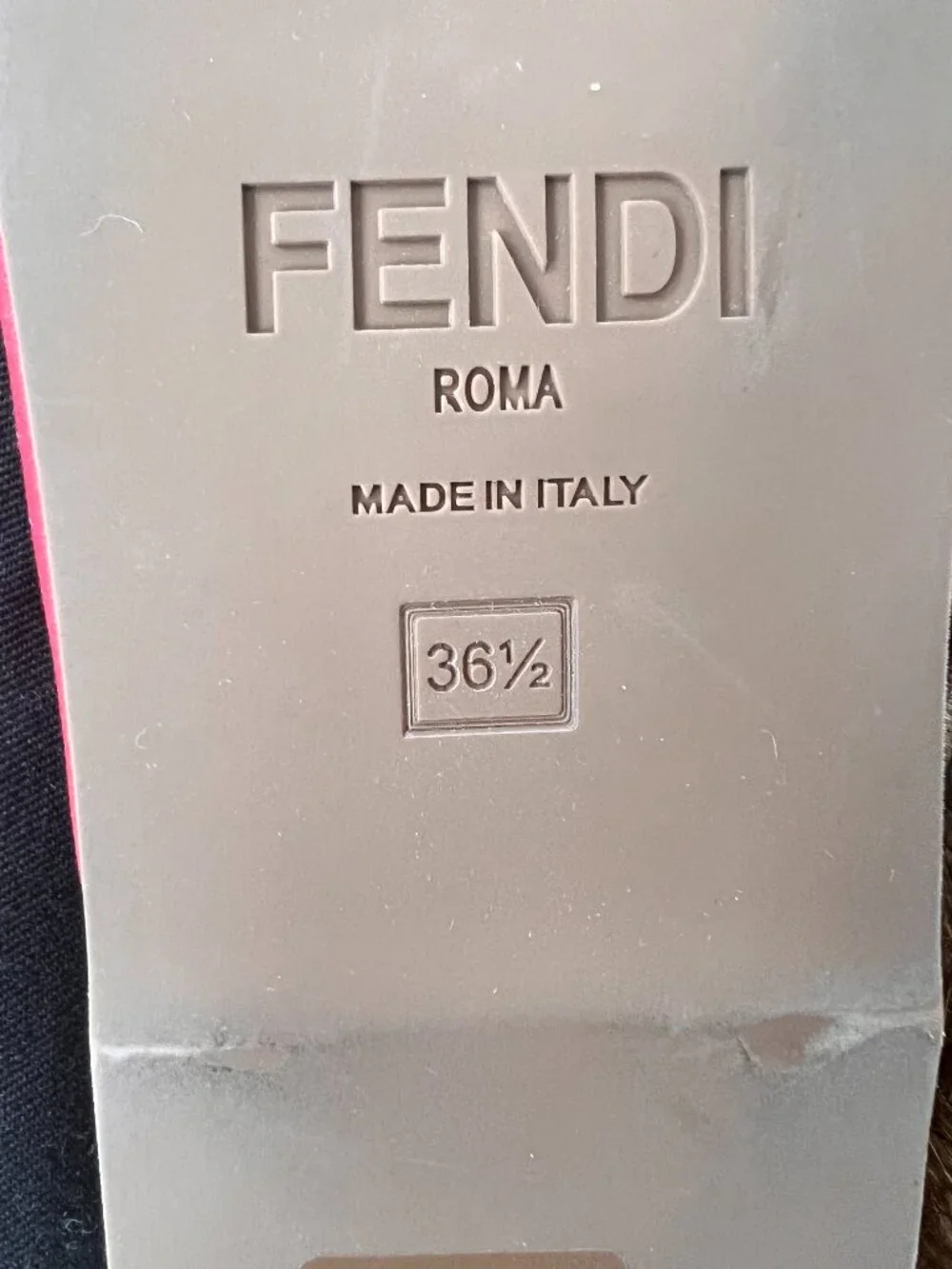 Fendi Espadrille slide size 6.5 NIB - Picture 9 of 14